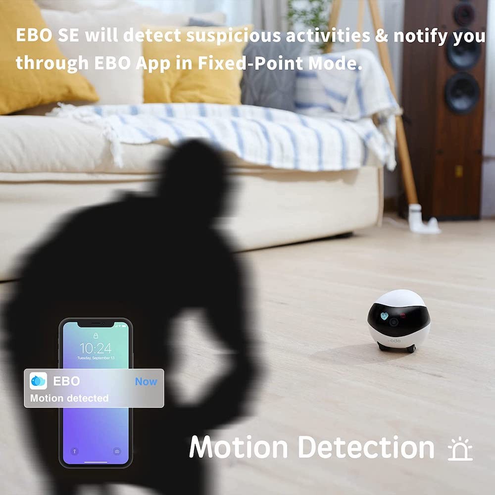 एक मिनी रोबोट जो आपकी सुरक्षा का ख्याल रखेगा - मोशन डिटेक्शन