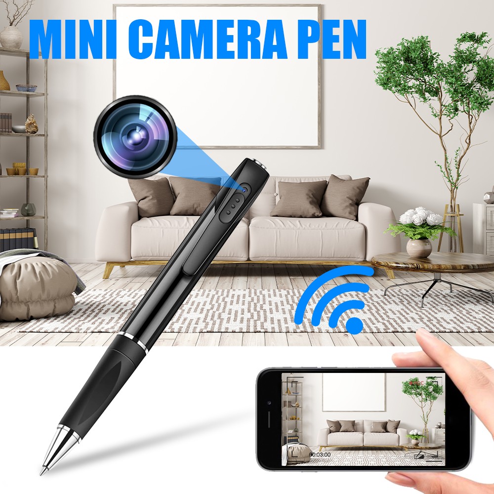 स्पाई पेन कैमरा वाईफाई वाईफाई ऑनलाइन मॉनिटरिंग