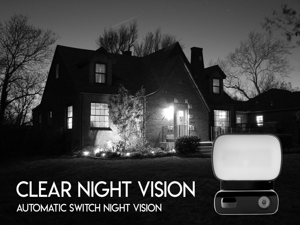 रात दृष्टि के साथ परावर्तक में वाईफाई कैमरा
